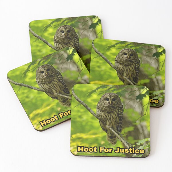 Item preview, Hoot For Justice designed and sold by locustgirl.