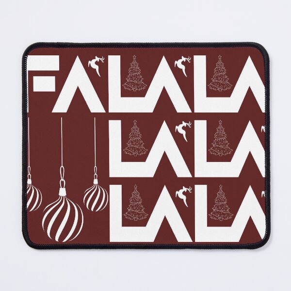 Item preview, Fa La La Modern Minimalist Christmas Typography T-Shirt designed and sold by SP Motif.