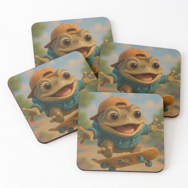 Item preview, Skater Common Toad designed and sold by Sillytoe.