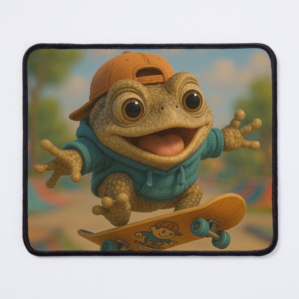 Item preview, Skater Common Toad designed and sold by Sillytoe.
