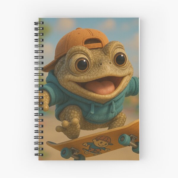 Item preview, Skater Common Toad designed and sold by Sillytoe.
