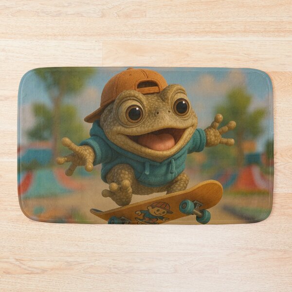 Item preview, Skater Common Toad designed and sold by Sillytoe.