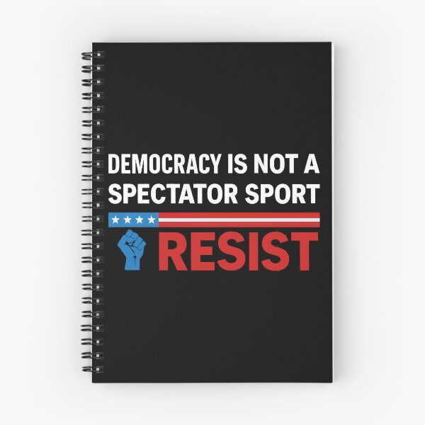 Item preview, Democracy is Not A Spectator Sport designed and sold by gear-posters.