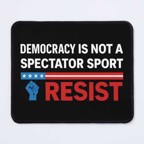 Item preview, Democracy is Not A Spectator Sport designed and sold by gear-posters.