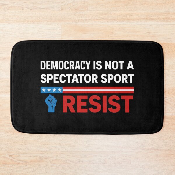 Item preview, Democracy is Not A Spectator Sport designed and sold by gear-posters.