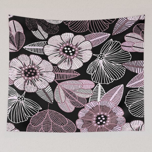 Item preview, Flowers in Lines  designed and sold by ViaARTfactory.