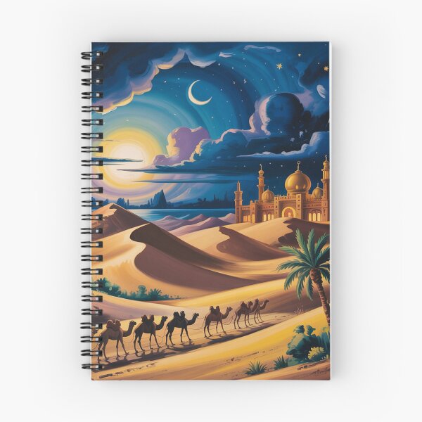 Item preview, Fantastical Arabian night landscape.  designed and sold by Lilashakti ⭐️ ⭐️ ⭐️ ⭐️ ⭐️.