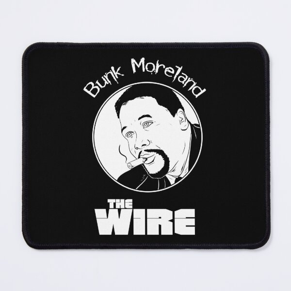 Item preview, Bunk Moreland - The Wire designed and sold by blacksnowcomics.