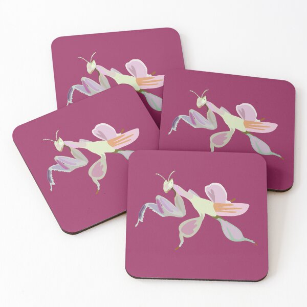 Item preview, F is for Flower Mantis , Flower Mantis | Insect Lover & Wildlife Art Design designed and sold by PrettylittlepastelUk.