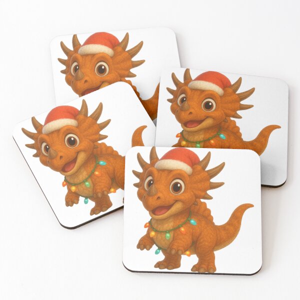Item preview, Christmas Styracosaurus Dinosaur designed and sold by Sillytoe.