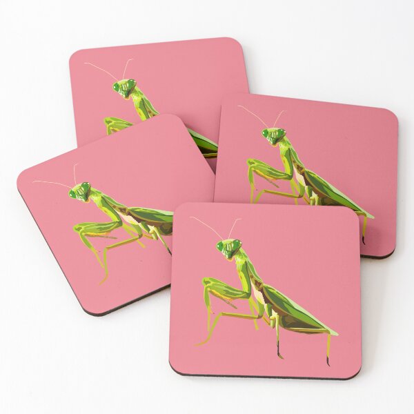 Item preview, P is for Praying Mantis, Praying Mantis | Insect Lover & Wildlife Art Design designed and sold by PrettylittlepastelUk.