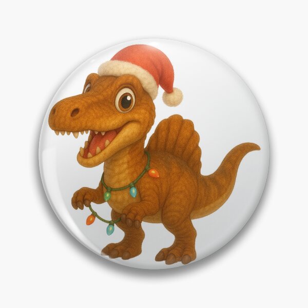 Item preview, Christmas Suchomimus Dinosaur designed and sold by Sillytoe.
