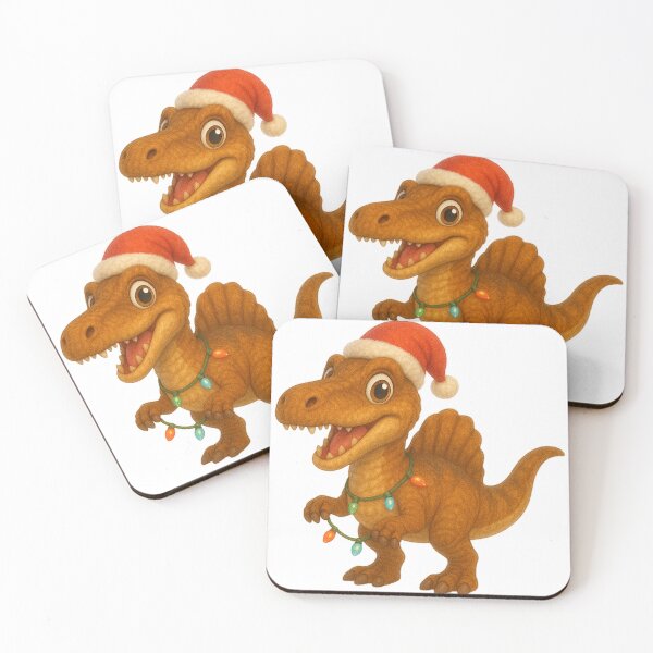 Item preview, Christmas Suchomimus Dinosaur designed and sold by Sillytoe.