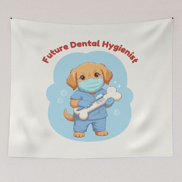 Item preview, Dental Hygienist Puppy – Future Dental Hygienist | Puppy Dreams Big Series designed and sold by The Real Life Symphony.