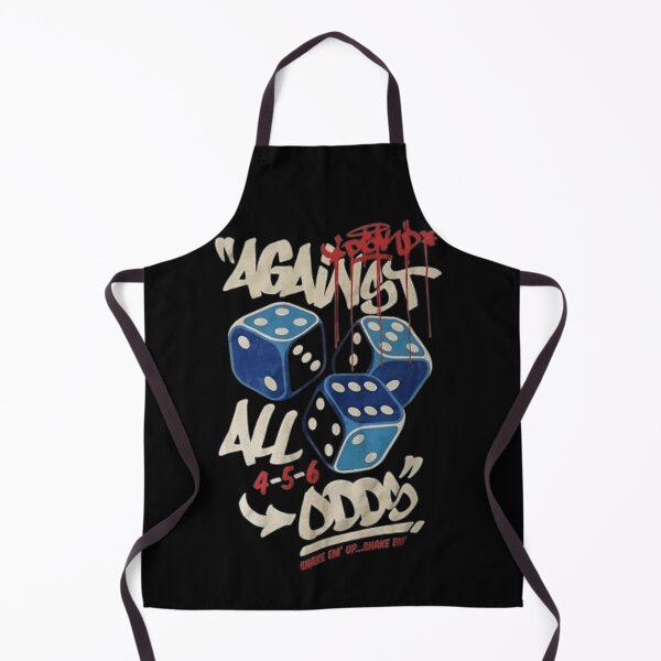 Item preview, Against All Odds Dice - Streetwear Tattoo Style designed and sold by VSHARX COLLECTION.