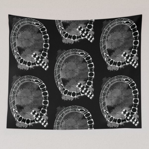 Item preview, Monogram Q zen patterns designed and sold by TangleH-art.