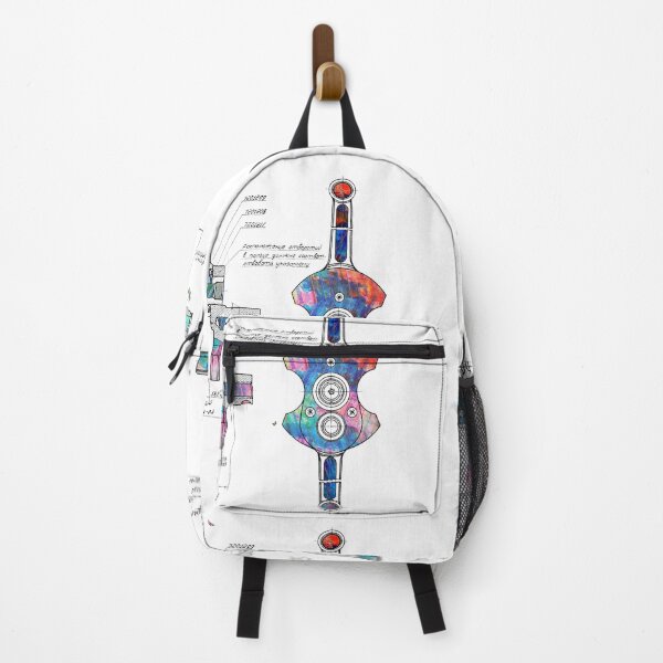 Item preview, Complex technical drawing of a Mechanism in colorful Abstraction designed and sold by Dmitri Matkovsky.