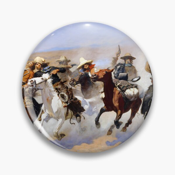 Item preview, Frederic Remington - Mad Dash for Timber designed and sold by Jon-Baran.