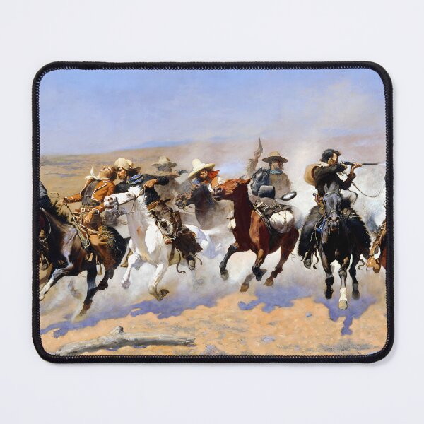 Item preview, Frederic Remington - Mad Dash for Timber designed and sold by Jon-Baran.