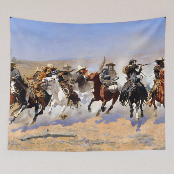 Item preview, Frederic Remington - Mad Dash for Timber designed and sold by Jon-Baran.