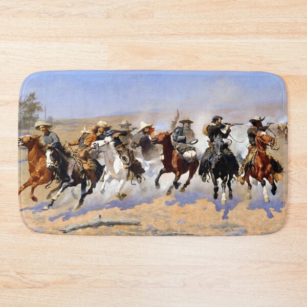 Item preview, Frederic Remington - Mad Dash for Timber designed and sold by Jon-Baran.