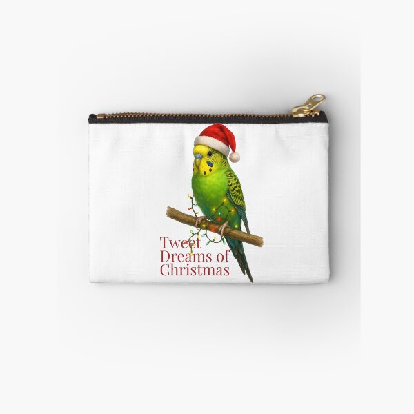 Item preview, Christmas Budgie – Tweet Dreams of Christmas designed and sold by SVALANART.