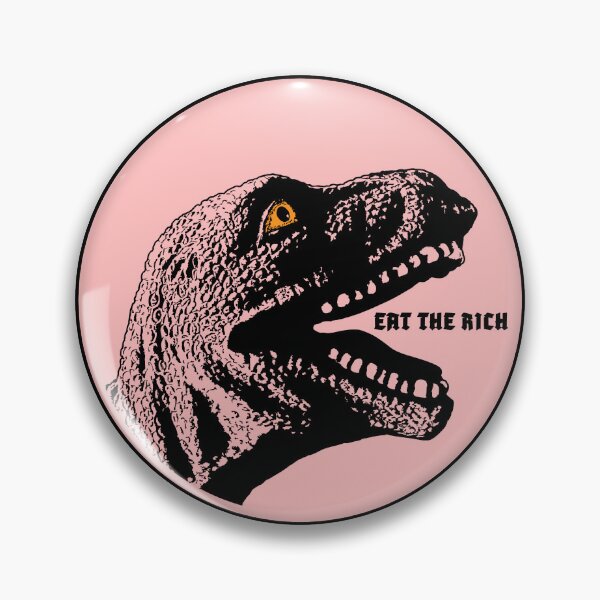 Item preview, EAT THE RICH. PINK. designed and sold by 5hertz.