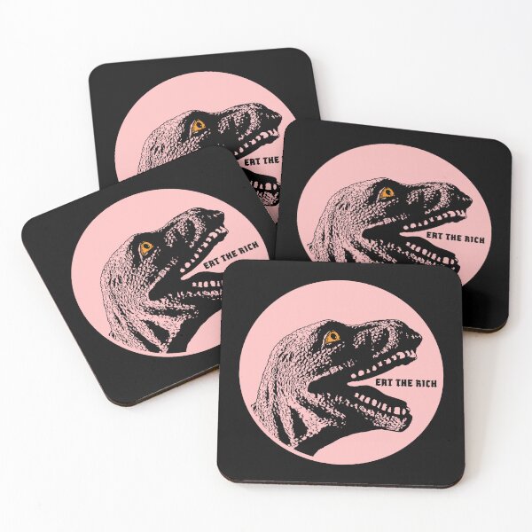 Item preview, EAT THE RICH. PINK. designed and sold by 5hertz.