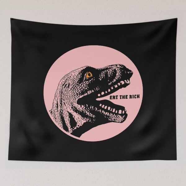 Item preview, EAT THE RICH. PINK. designed and sold by 5hertz.