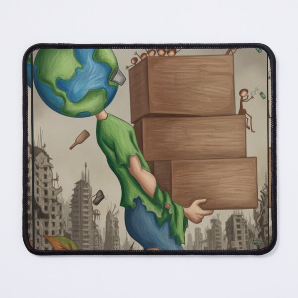 Item preview, Earth planet, caring about humanity designed and sold by AbstractCorner.
