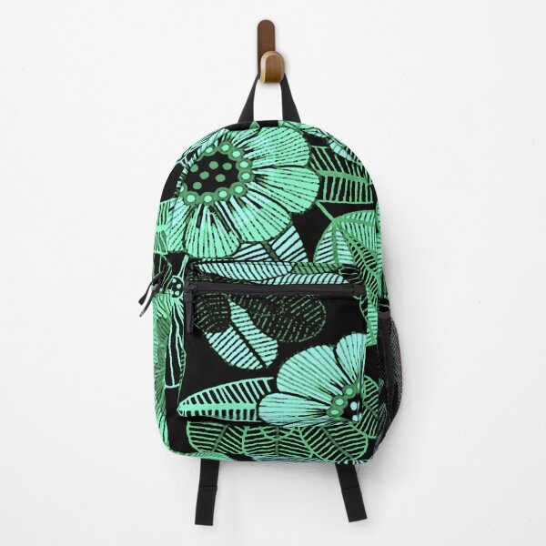 Item preview, Flower Lines in Green designed and sold by ViaARTfactory.