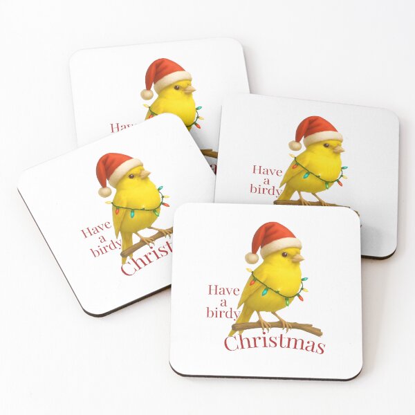 Item preview, Christmas Canary – Have a Birdy Christmas designed and sold by SVALANART.