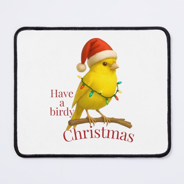 Item preview, Christmas Canary – Have a Birdy Christmas designed and sold by SVALANART.