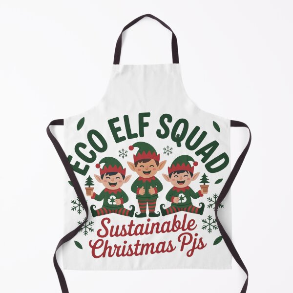 Item preview, Eco Elf Squad – Sustainable Christmas PJs  designed and sold by midura-studio.