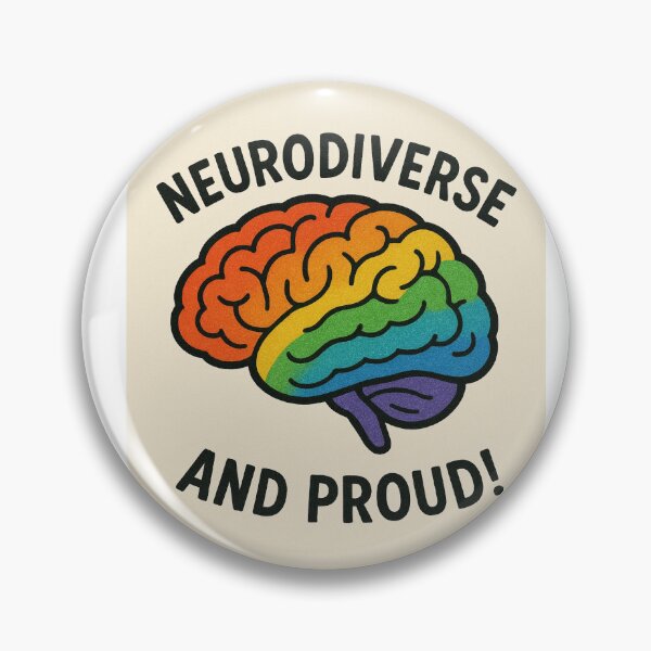 Item preview, Neurodiverse and Proud!  designed and sold by doodledivergent.