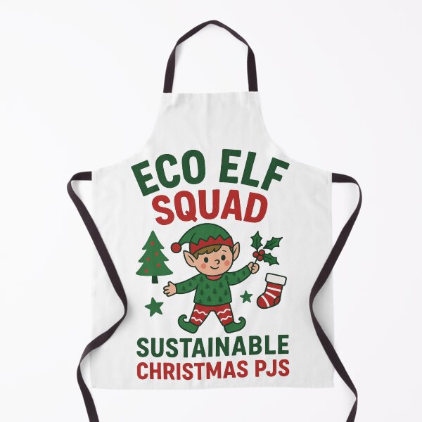 Item preview, Eco Elf Squad – Sustainable Christmas PJs  designed and sold by midura-studio.