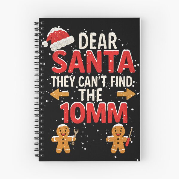 Item preview, Dear Santa They Can’t Find The 10mm – Funny Mechanic Christmas designed and sold by CarantinedChaos.