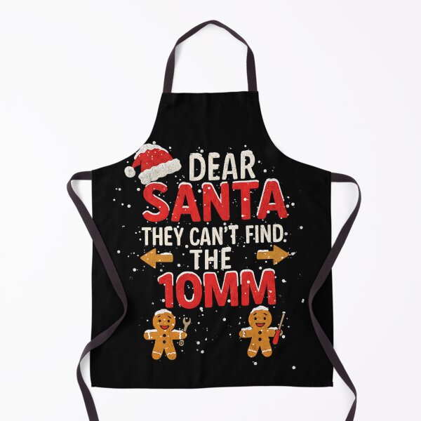 Item preview, Dear Santa They Can’t Find The 10mm – Funny Mechanic Christmas designed and sold by CarantinedChaos.