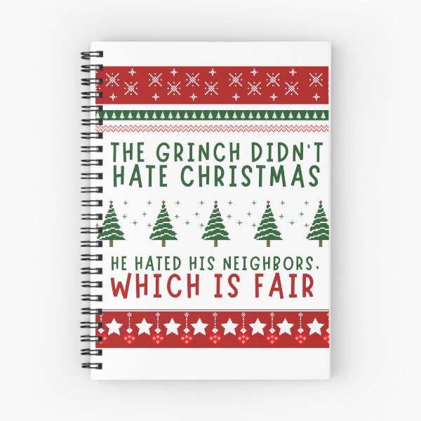 Item preview, The Grinch Hated His Neighbors, Funny Christmas Ugly Sweater designed and sold by shminoa.