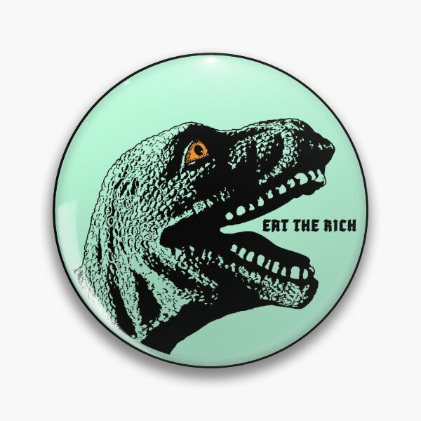 Item preview, EAT THE RICH. PALE GREEN. designed and sold by 5hertz.