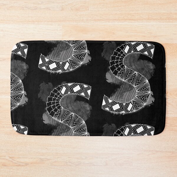 Item preview, Monogram S zen patterns designed and sold by TangleH-art.
