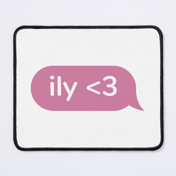 Item preview, ily <3 aesthetic sticker designed and sold by aesthetic-shops.