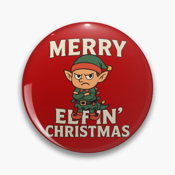 Item preview, Merry Elfin Christmas designed and sold by LeatherbeardArt.