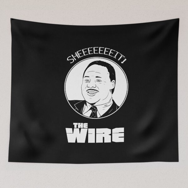 Item preview, Clay Davis - The Wire designed and sold by blacksnowcomics.