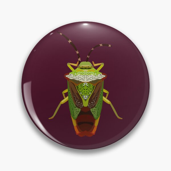Item preview, S is for Shield Bug , Shield Bug | Insect Lover & Wildlife Art Design designed and sold by PrettylittlepastelUk.