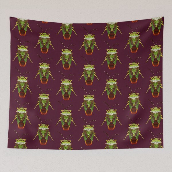Item preview, S is for Shield Bug , Shield Bug | Insect Lover & Wildlife Art Design designed and sold by PrettylittlepastelUk.