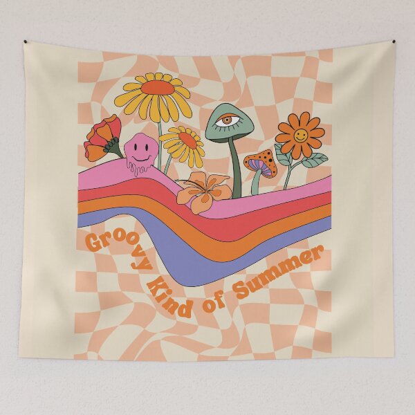 Item preview, 1960s 1970s Hippy Groovy Kind Of Summer designed and sold by RetroMaggie.