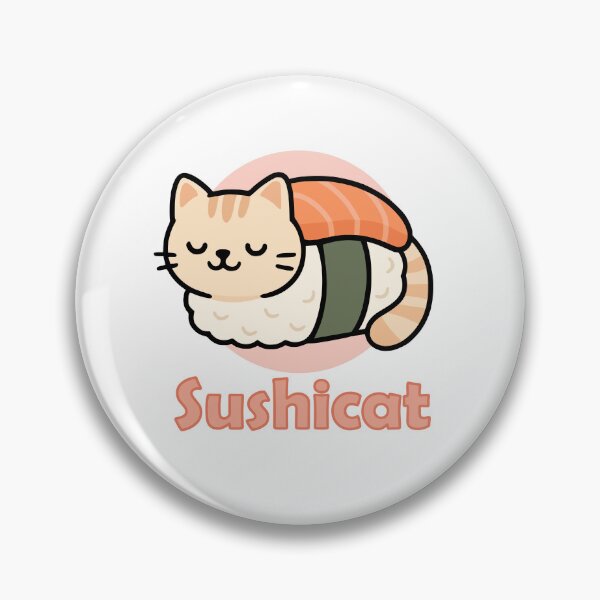Item preview, Sushicat -The Purrfect Roll designed and sold by Teetmouse.
