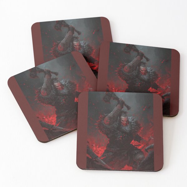 Item preview, “Berserker Fury Warrior – Norse Battle Attack Artwork designed and sold by Mythic Tide.