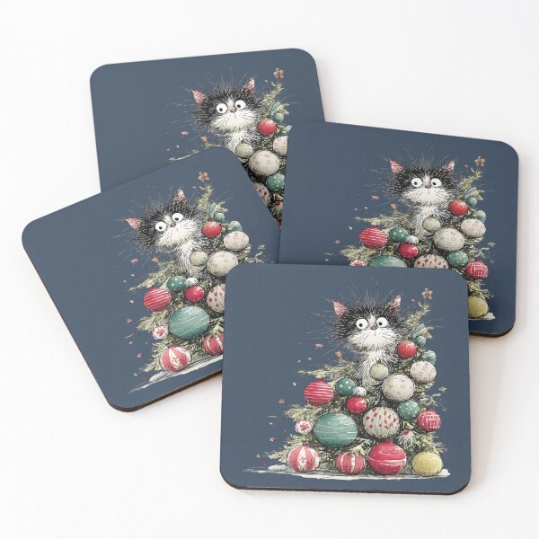 Item preview,  Holiday Kitty Curiosity  designed and sold by MarigoldandLily.